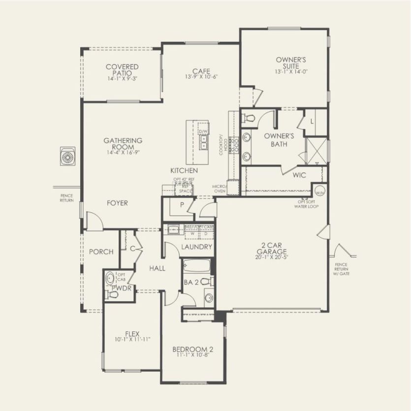 First Floor 2 br / 2.5 ba