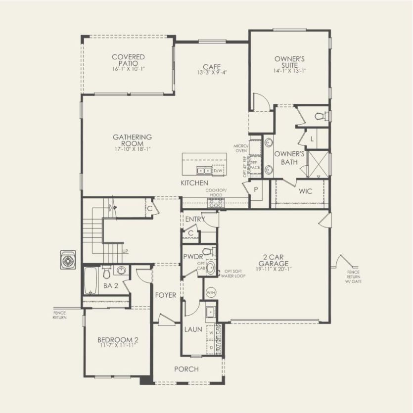 First Floor 3 br / 3.5 ba