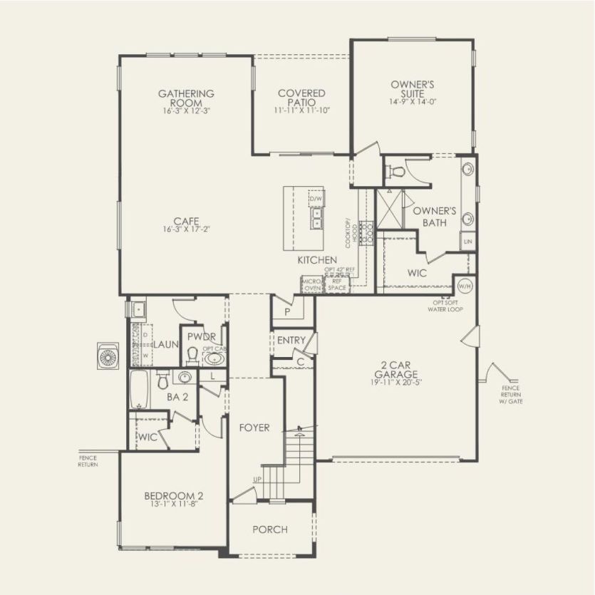 First Floor 3 br / 3.5 ba