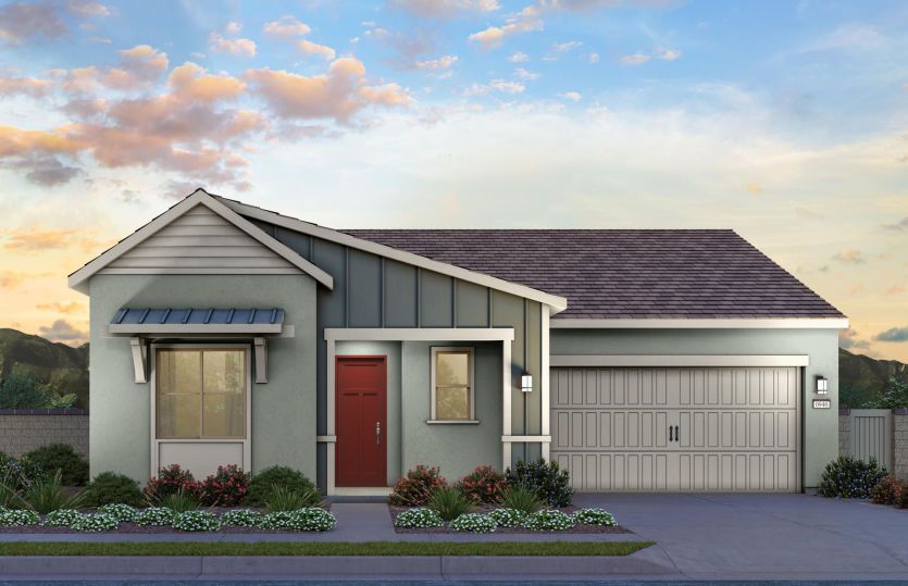 Plan 2 Farmhouse Elevation (B)