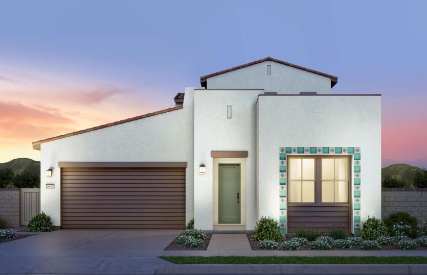 Plan 1 Progressive Spanish Elevation (A)