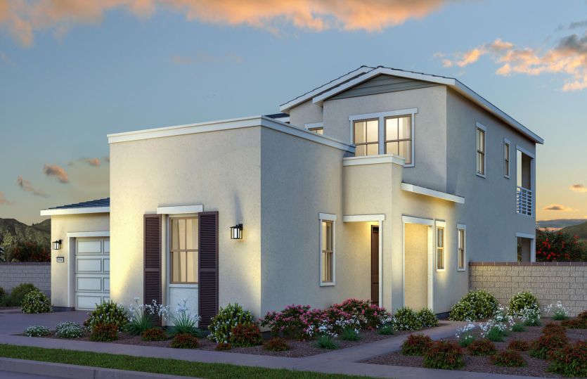 Plan 3 Ranch Monterey Elevation (B)