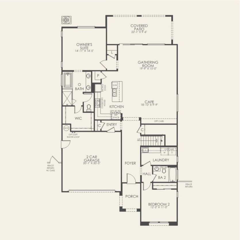First Floor 3 br / 3 ba