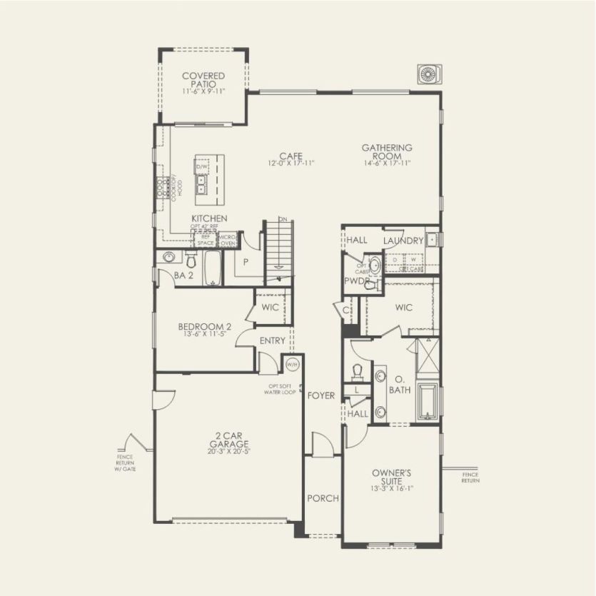 First Floor 3 br / 3.5 ba