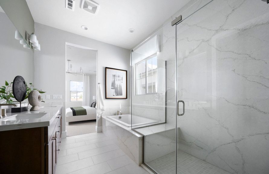 Plan 2 Owner's Bathroom