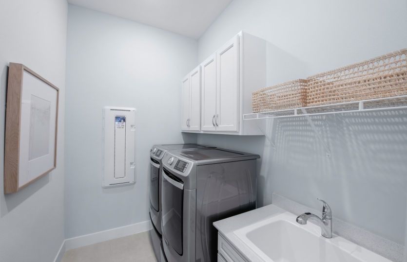 Upgraded Laundry Room