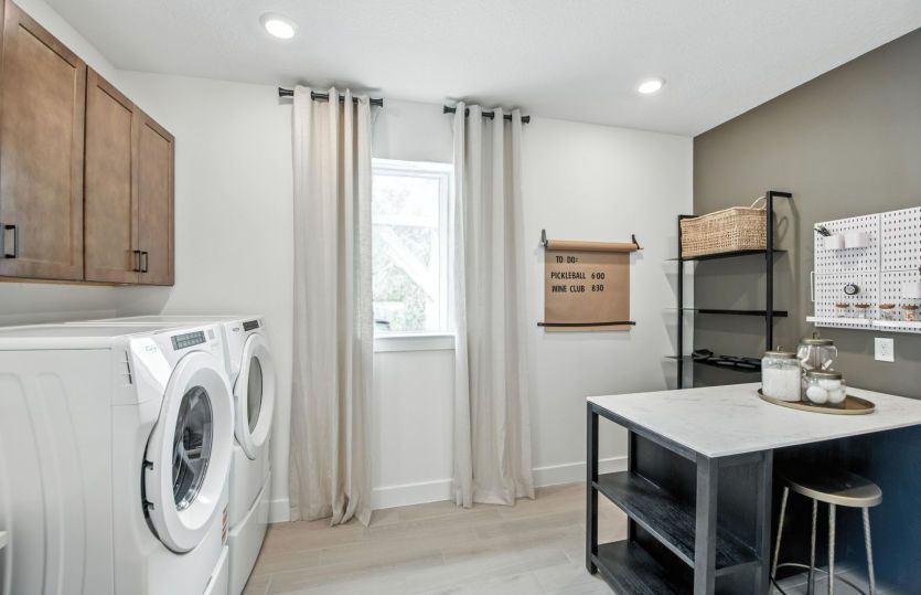 Upgraded Laundry Room
