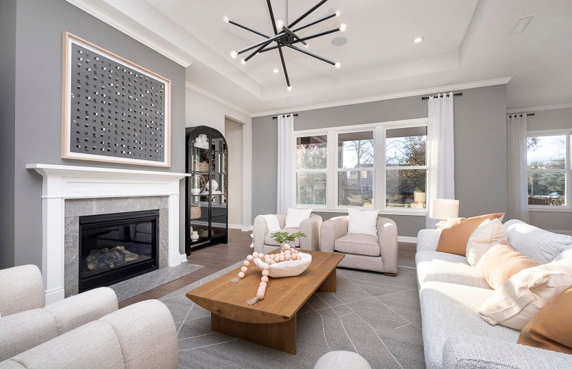 Gathering Room with Optional Fireplace