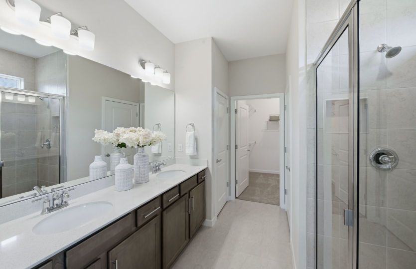 Owner's Bath with Dual Sinks