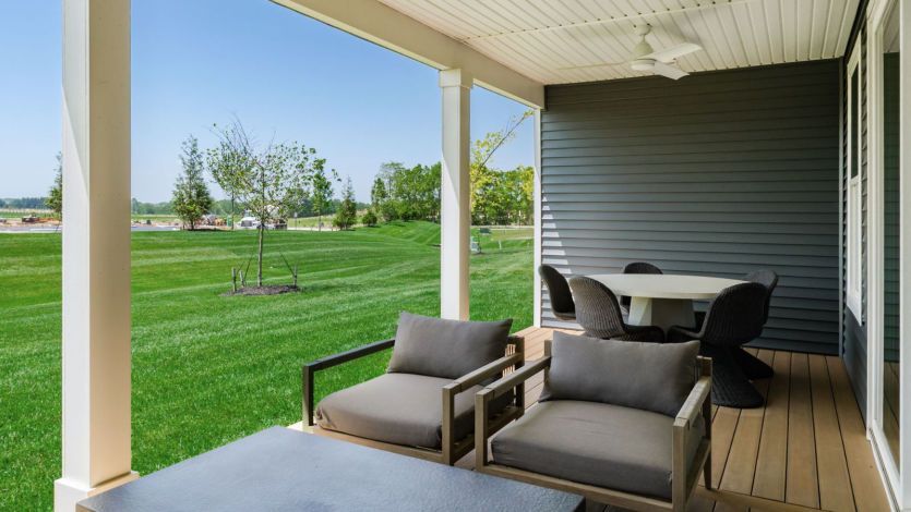 Model Exterior Patio