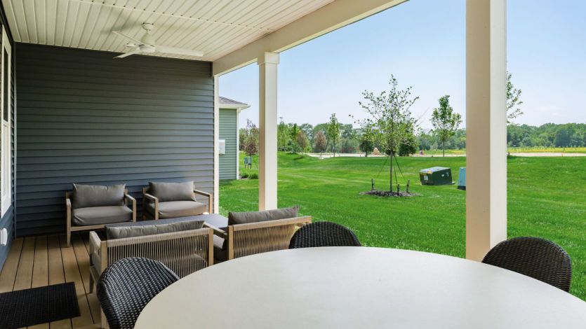 Model Exterior Patio