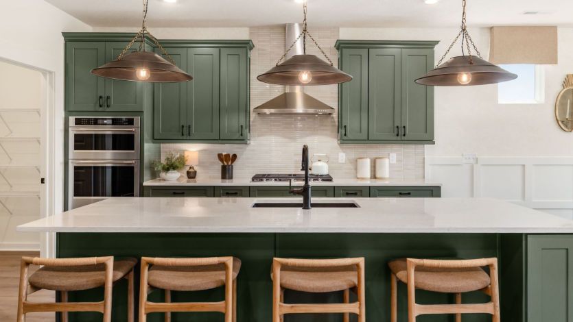 Expansive Kitchen Island