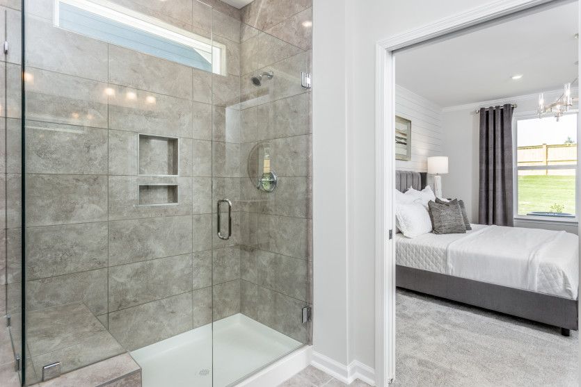 Owner's Bath with Step-in Shower