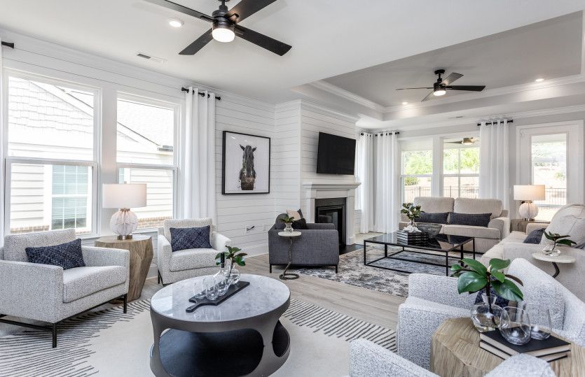Light-Filled Seating Areas