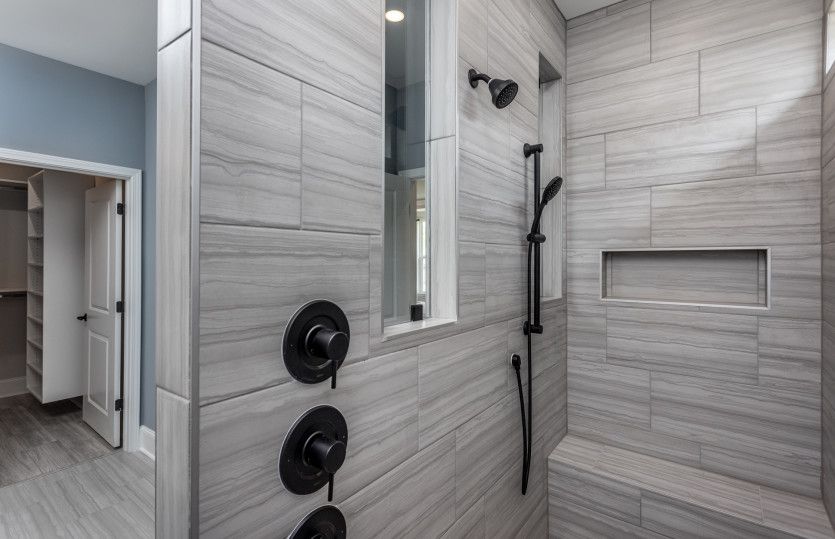 Owner's Luxury Bath with Step-in Shower