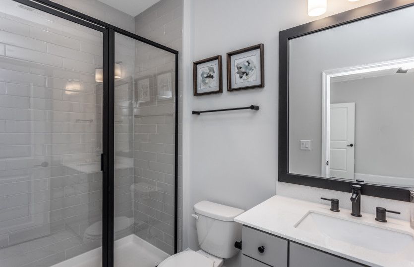 Guest Bathroom with Walk-In Shower