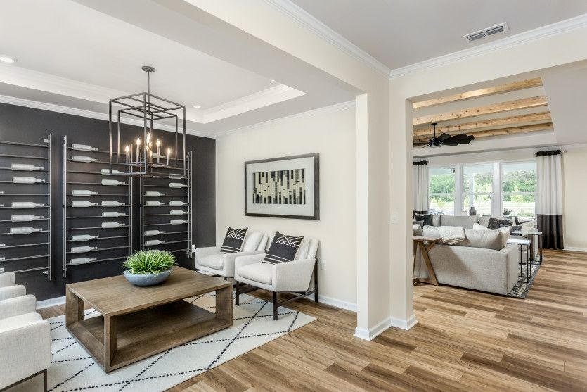 Beautiful Sitting Room or Optional Office Space