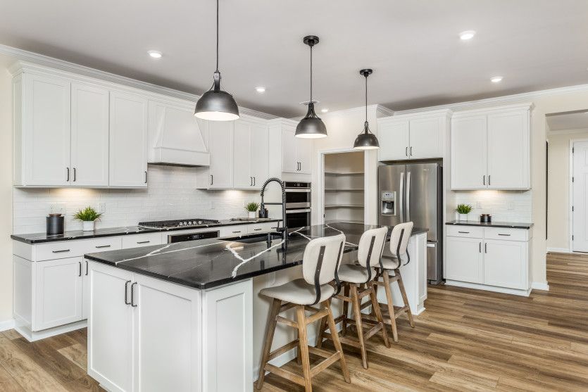 Luxury Kitchen Island with Plenty of Seating