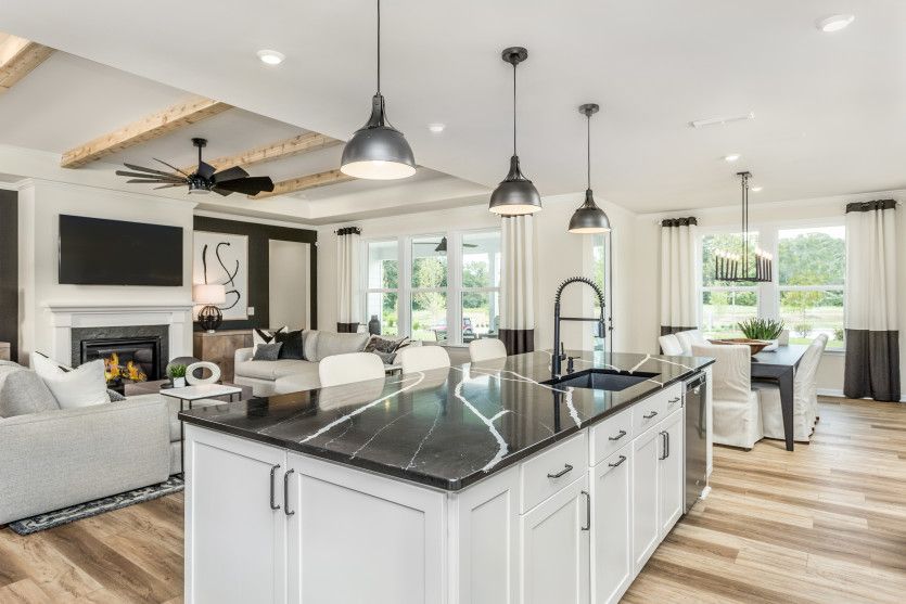 Bright Gourmet Kitchen