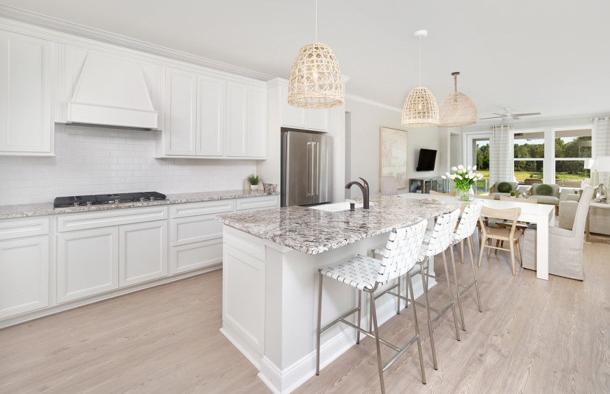 Spacious Kitchens