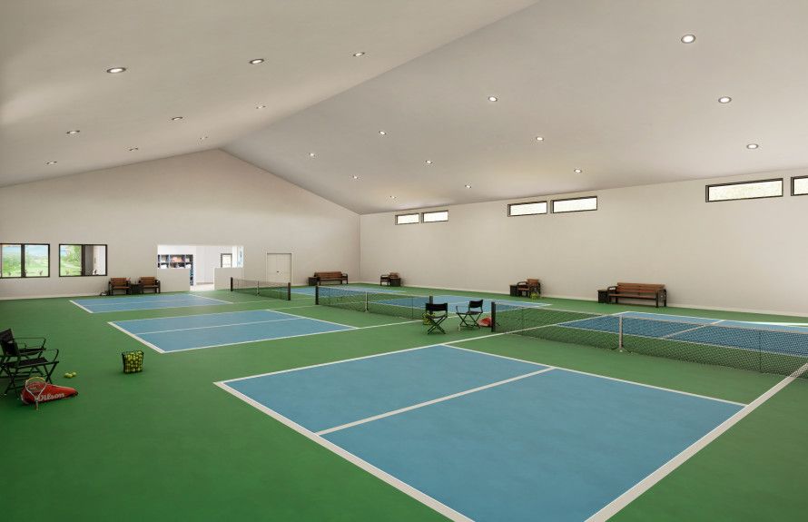Indoor Pickleball Court