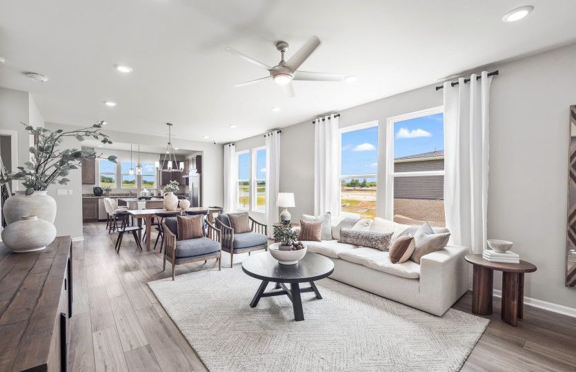 Open Layout for Entertaining