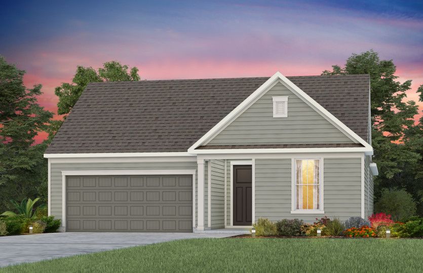 Palmary Exterior LC111 with a covered porch.