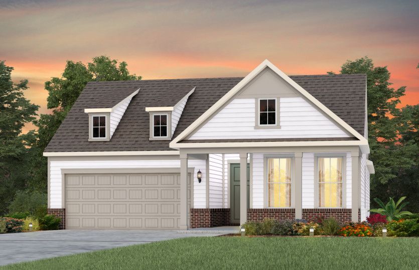 Palmary Exterior LC211 with two dormer windows.
