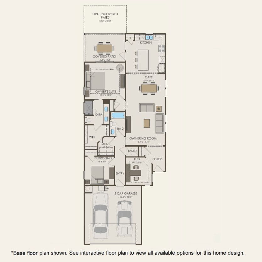 Compass floor plan