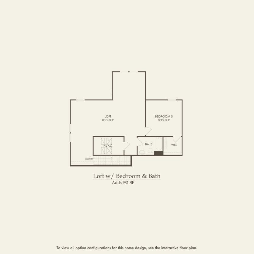 Second Floor 3 br / 3 ba