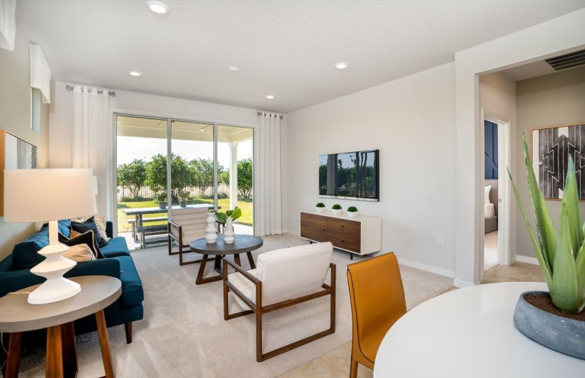 Cafe Overlooking Gathering Room