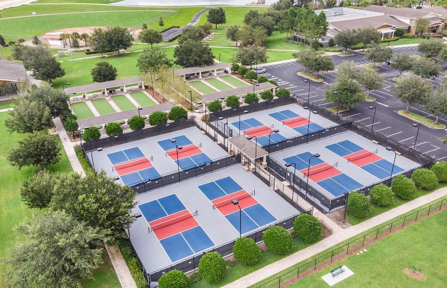 16 Pickleball Courts