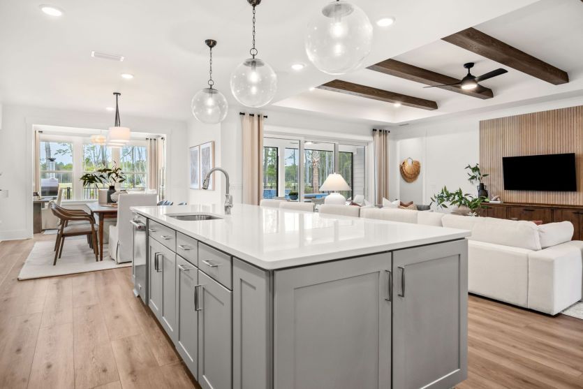 Kitchen and Gathering Room