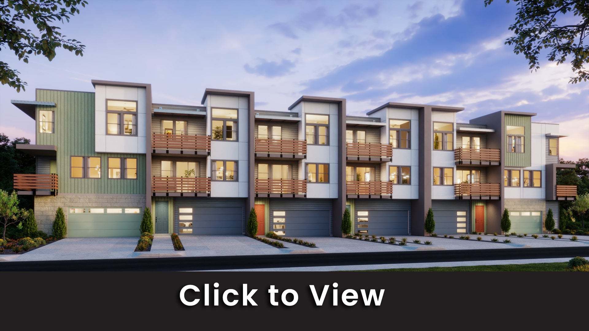 Back-to-Back Townhomes at Cava