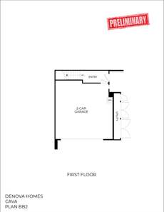 Residence 2 Floor Plan - DeNova Homes