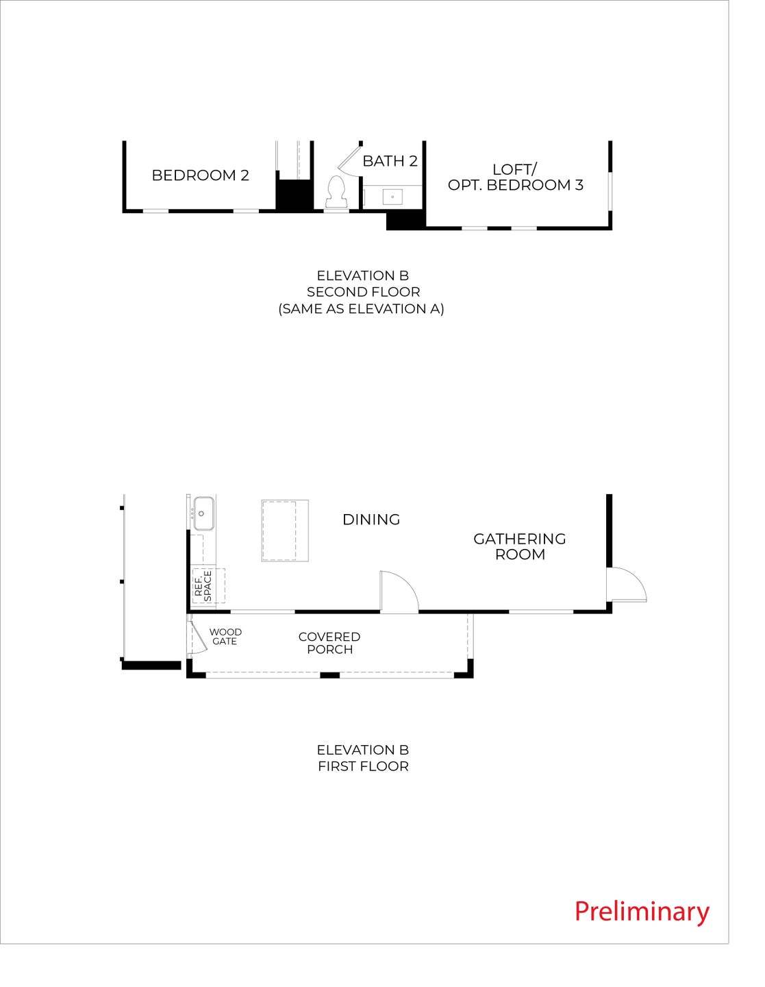 Elevation B