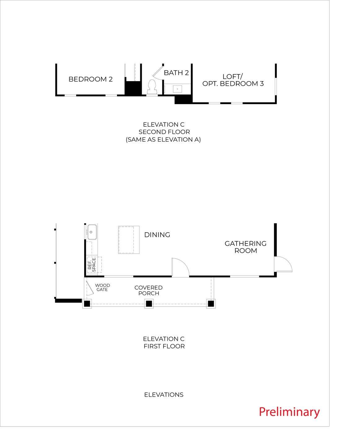 Elevation C