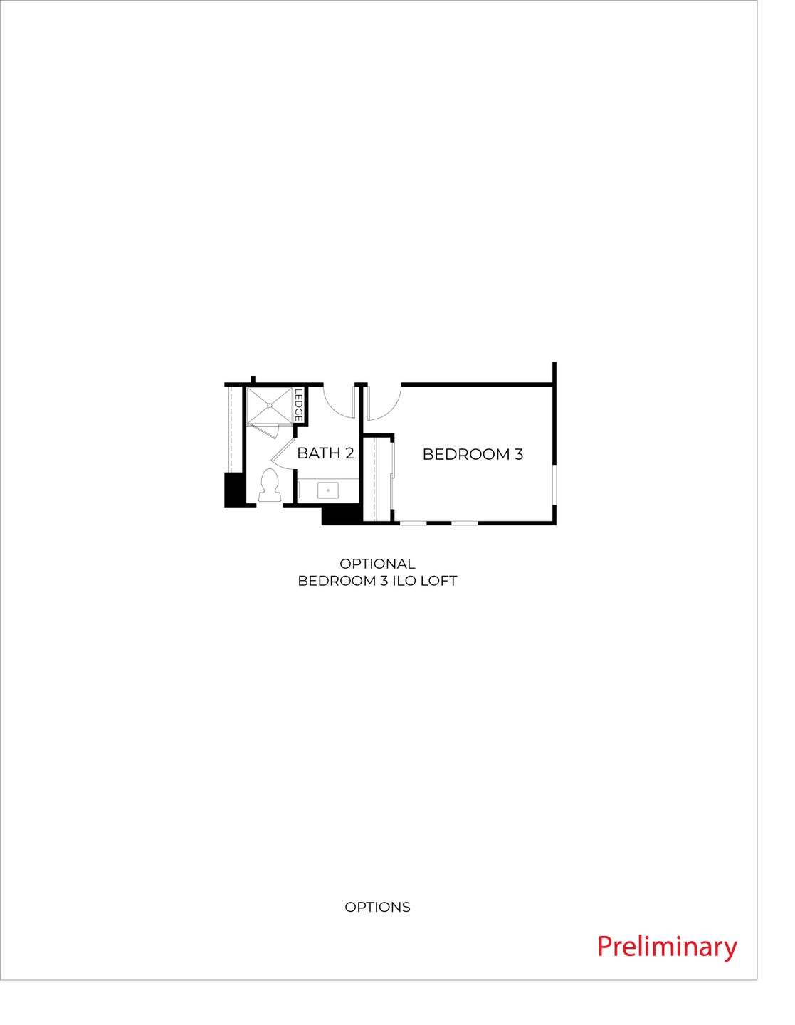 Opt. Bedroom 3 ILO Loft