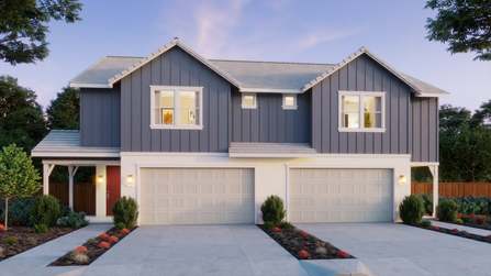 Residence 2 (Duet) Floor Plan - DeNova Homes