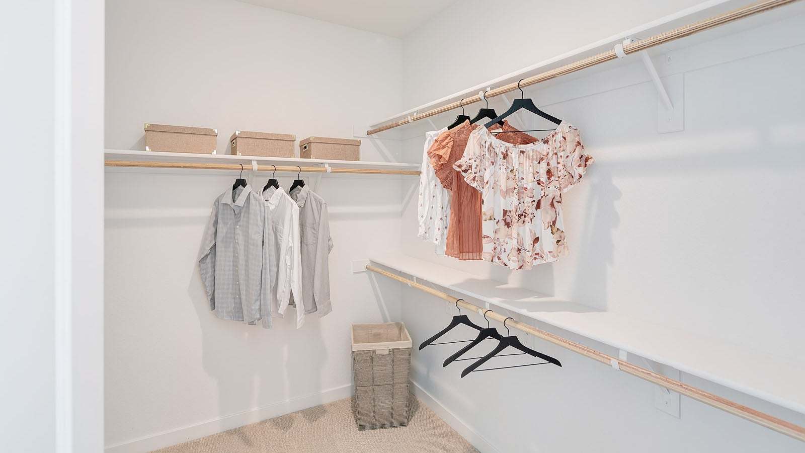 Residence 1 Model Owner's Walk-In Closet