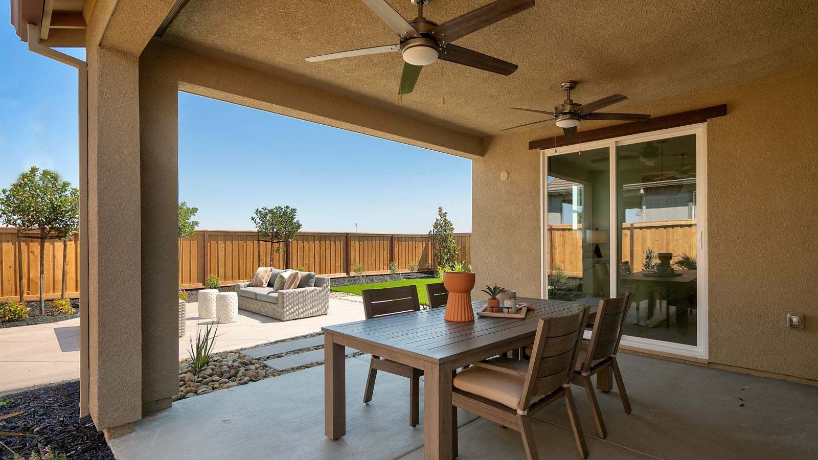 Residence 1 Model Covered Patio