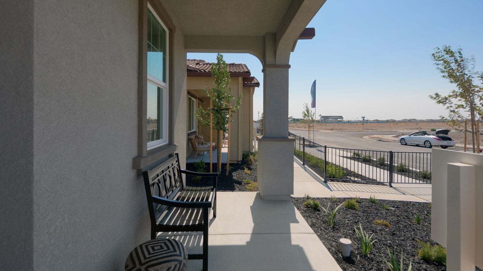 Residence 2 Model Covered Porch