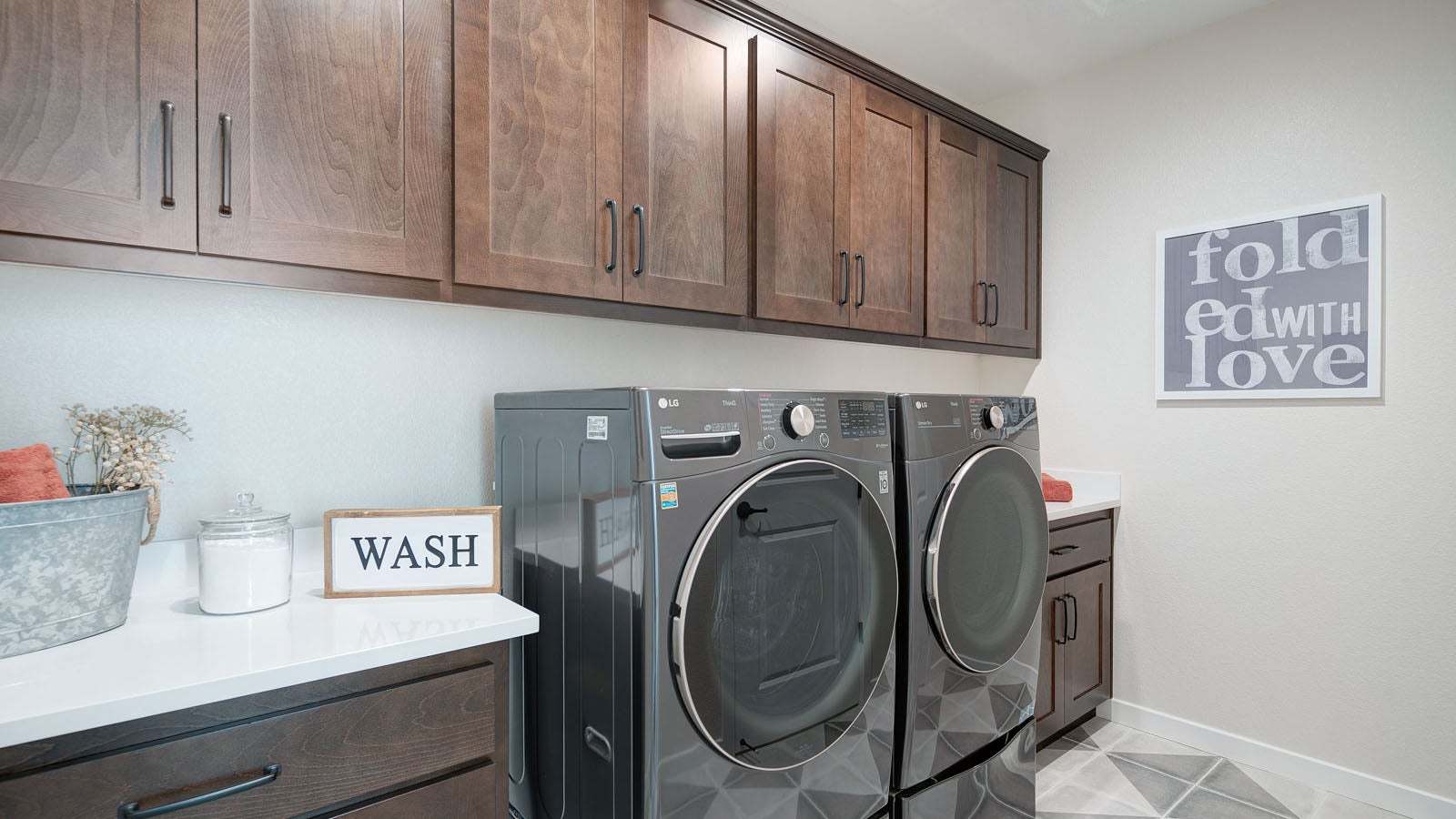 Residence 2 Model Laundry Room
