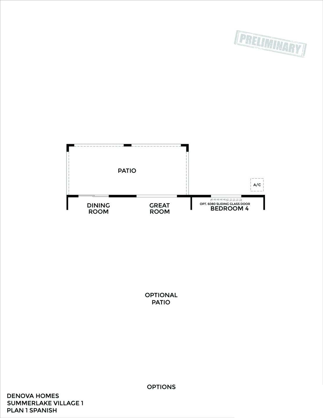 Optional Patio