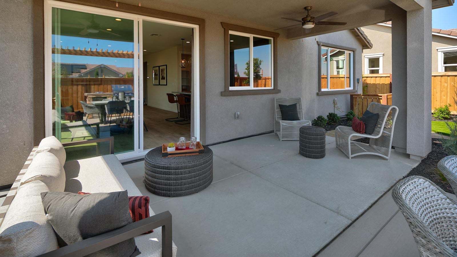 Residence 2 Model Covered Patio