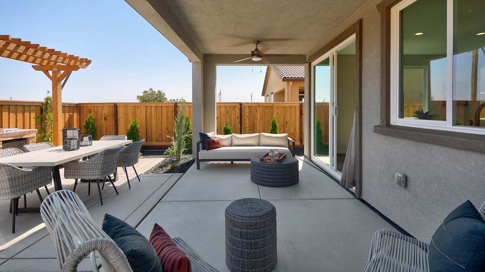 Residence 2 Model Covered Patio
