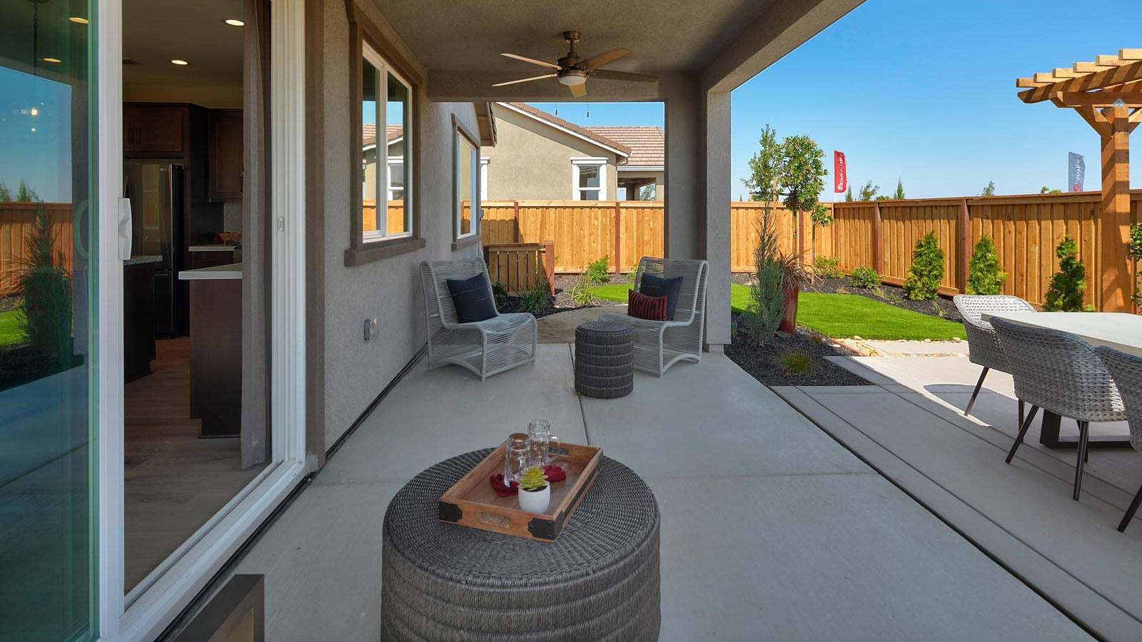Residence 2 Model Covered Patio