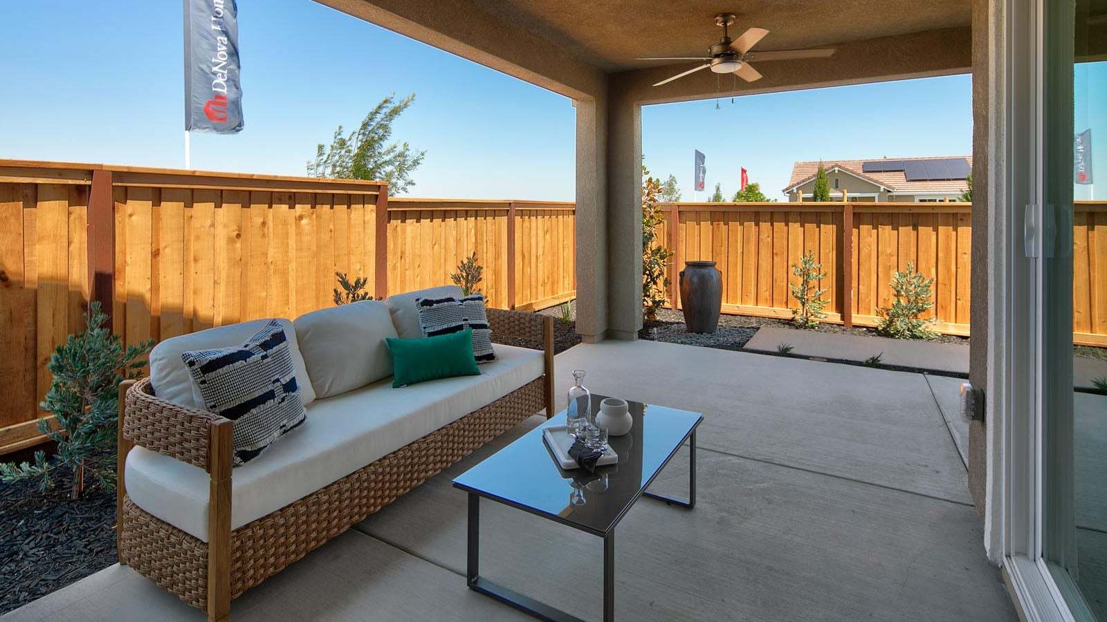 Residence 3 Model Covered Patio