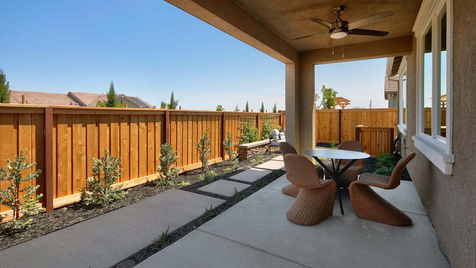 Residence 3 Model Covered Patio