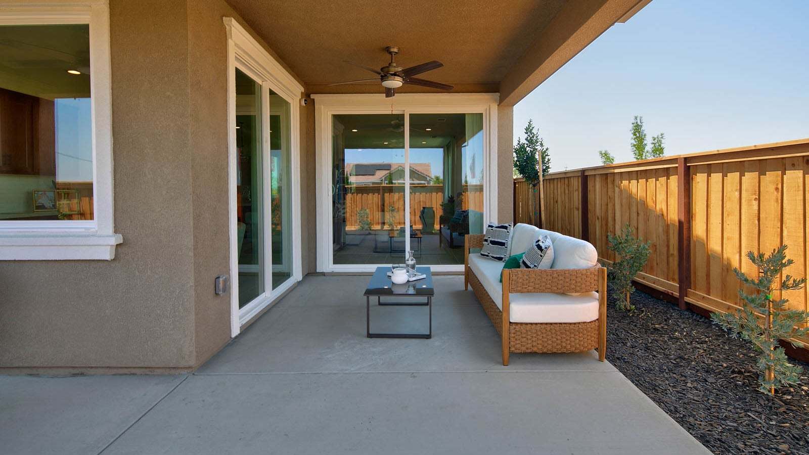 Residence 3 Model Covered Patio